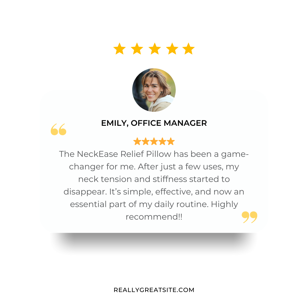 PureRevive™ - NeckEase Relief Pillow